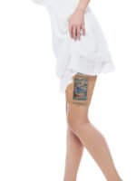 Dia-Lacy nėrinių diržas ant kojos insulino pompai - Image 3